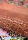Rustic Long Table Tray Pine Red Mahogany side detail 1.webp