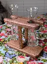 Two of a Kind Sabrina Dual Vase Holder 